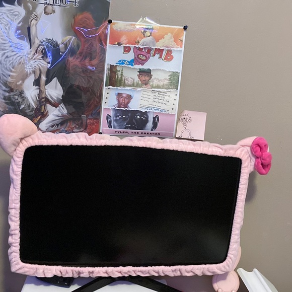 Cute pink hello kitty theme computer monitor cover - Picture 1 of 1